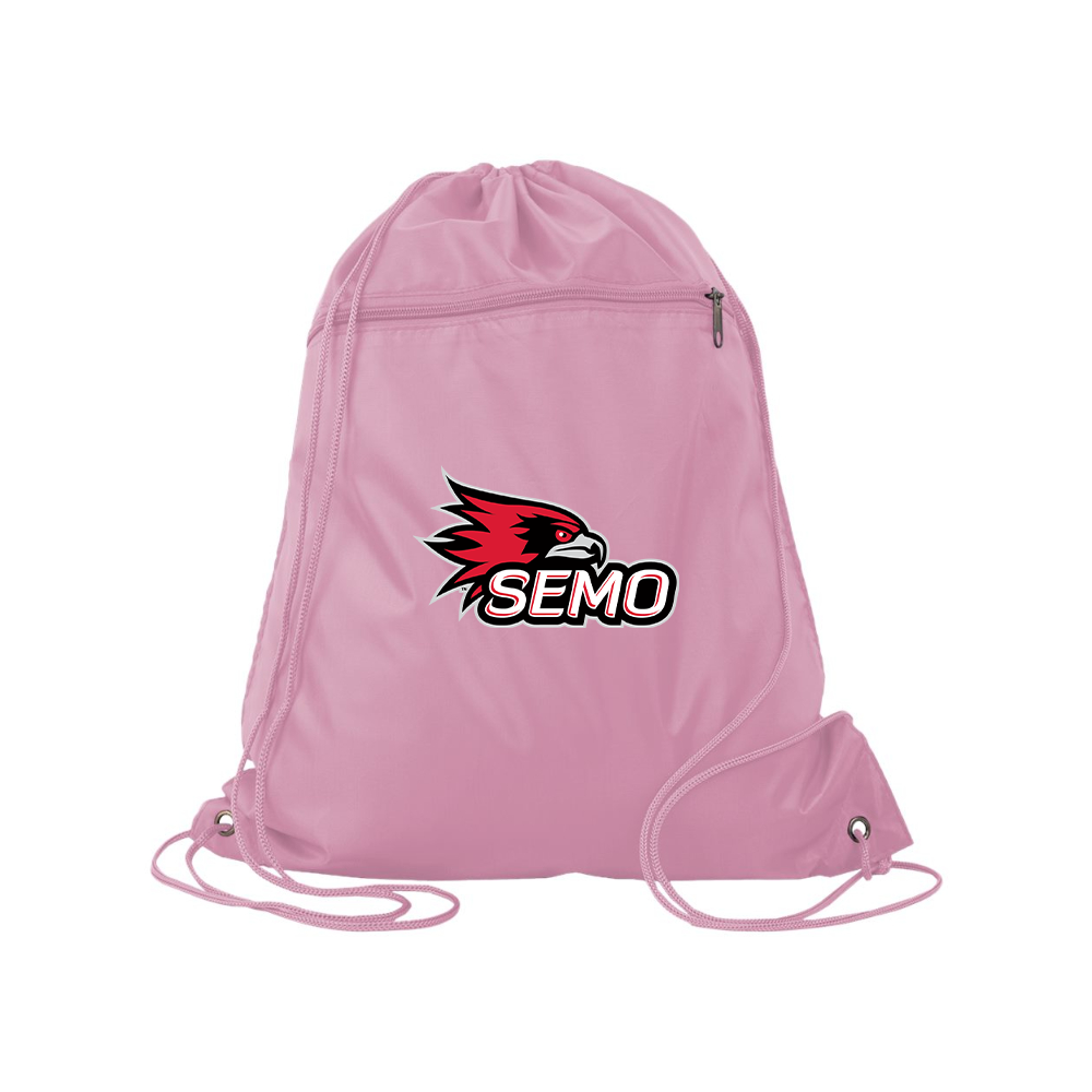 SEMO Redhawks Logo Q-Tees - Polyester Cinchpack