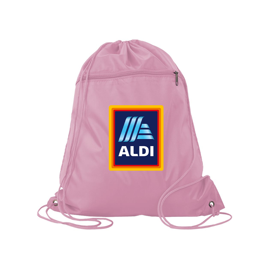 Aldi Logo Q-Tees - Polyester Cinchpack