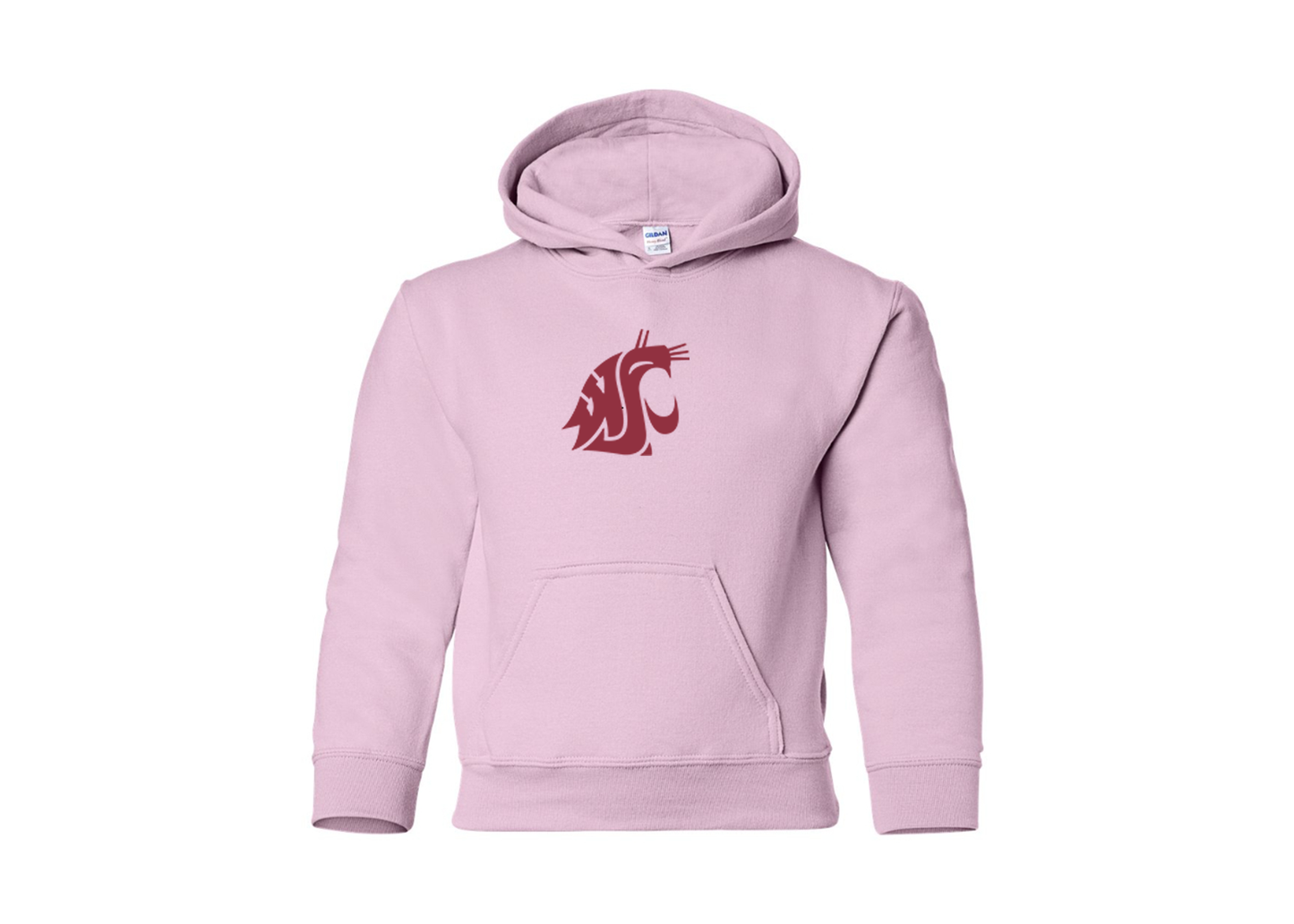 Youth Washington State Cougars Gildan Heavy Blend  Hooded Sweatshirt