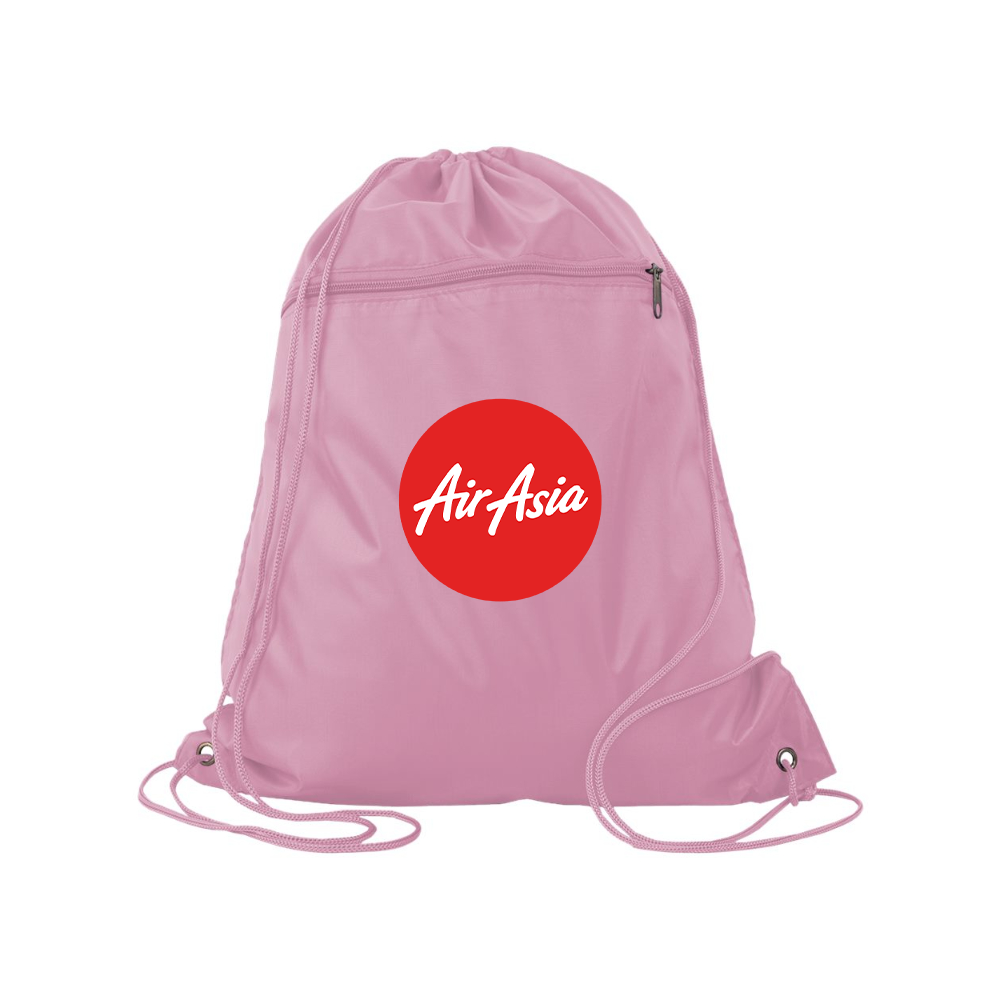 Air Asia Logo Q-Tees - Polyester Cinchpack