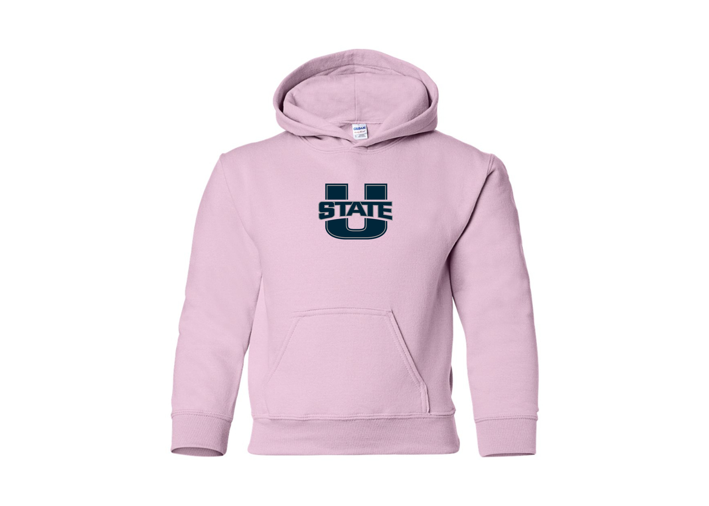 Youth Utah State Aggies Gildan Heavy Blend  Hooded Sweatshirt