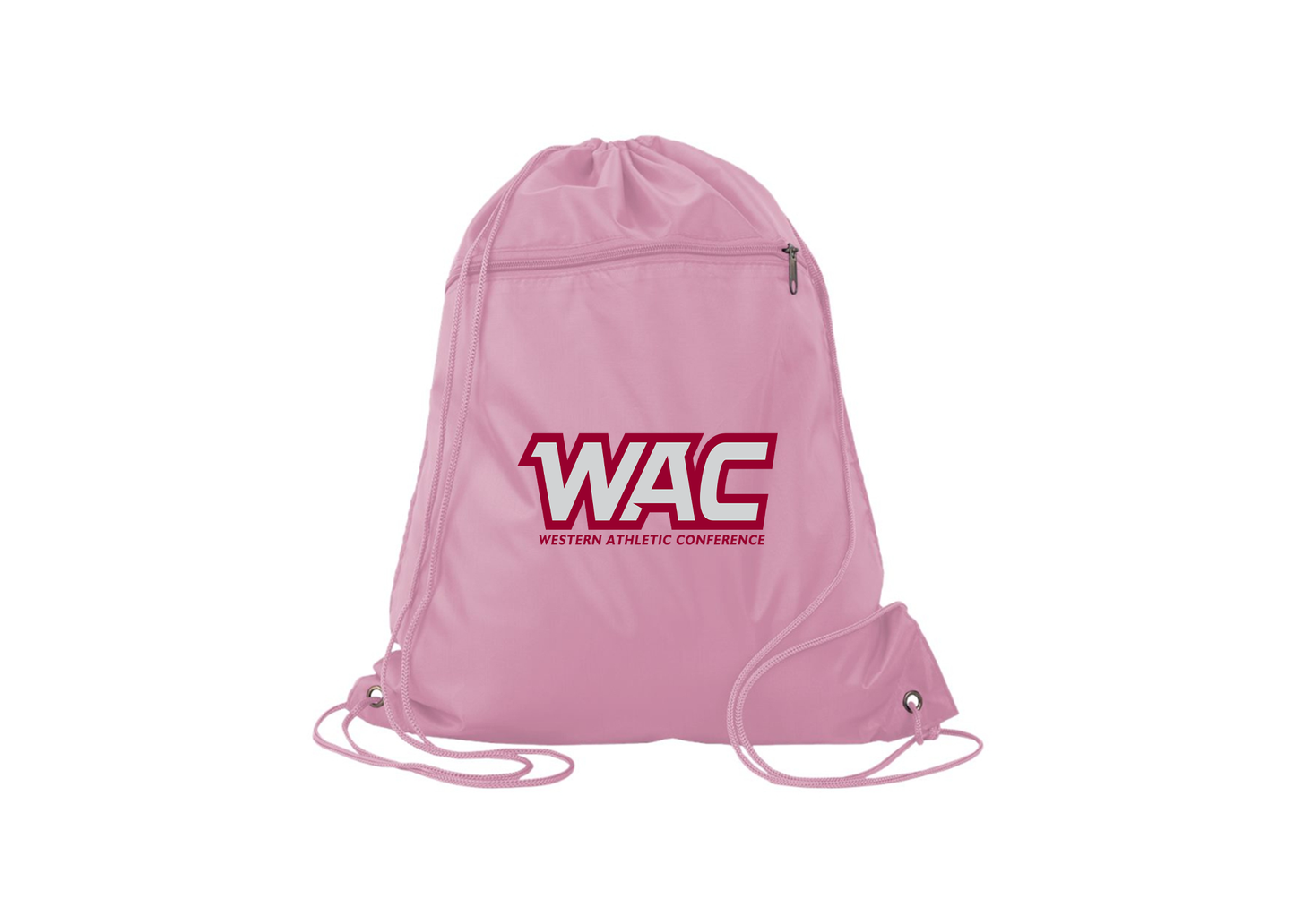 Western Athletic Conference Q-Tees - Polyester Cinchpack