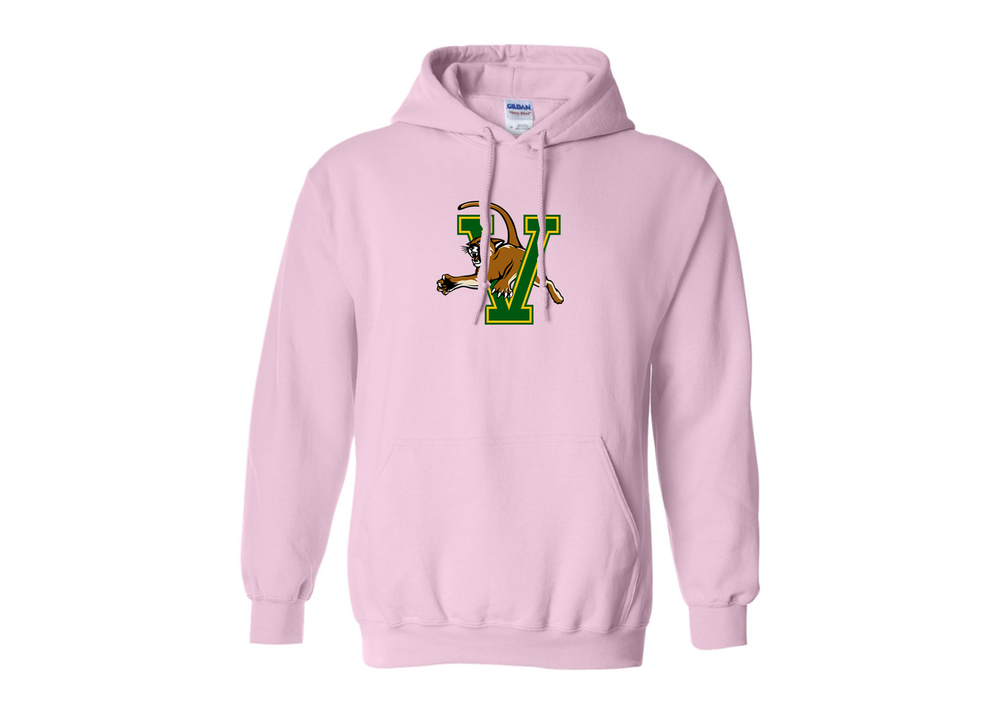 Men's Vermont Catamounts Gildan  Heavy Blend Hooded Sweatshirt