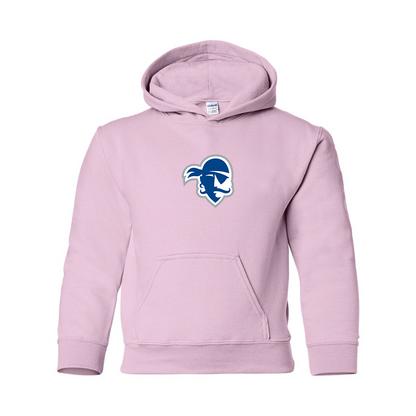 Youth Seton Hall Pirates Logo Gildan Heavy Blend  Hooded Sweatshirt