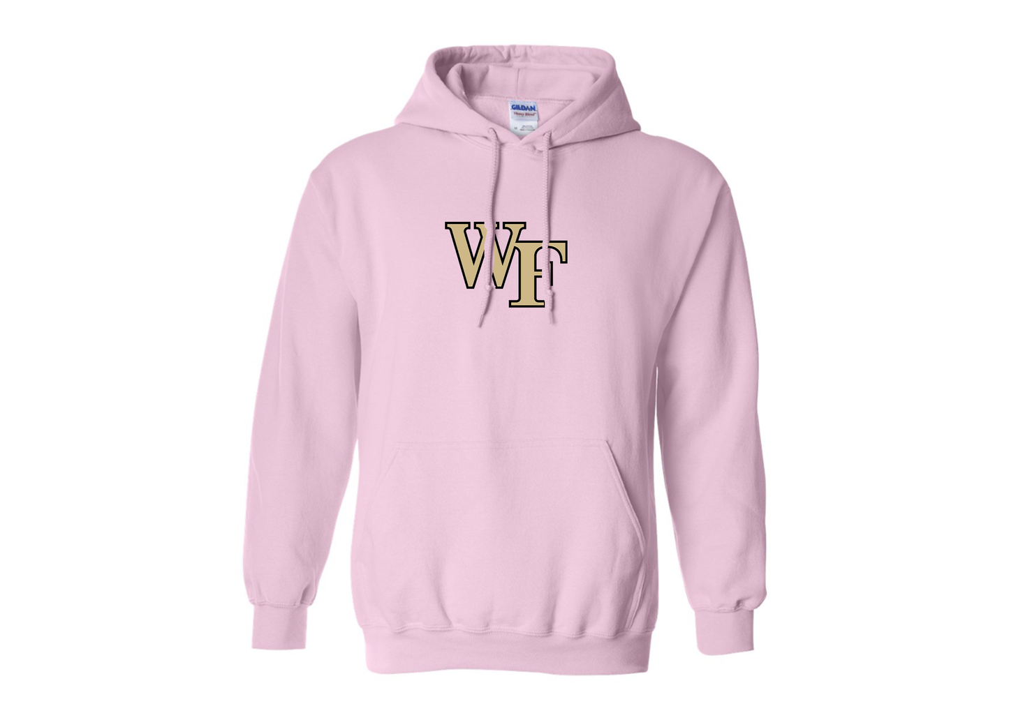 Men's Wake Forest Demon Deacons Gildan  Heavy Blend Hooded Sweatshirt