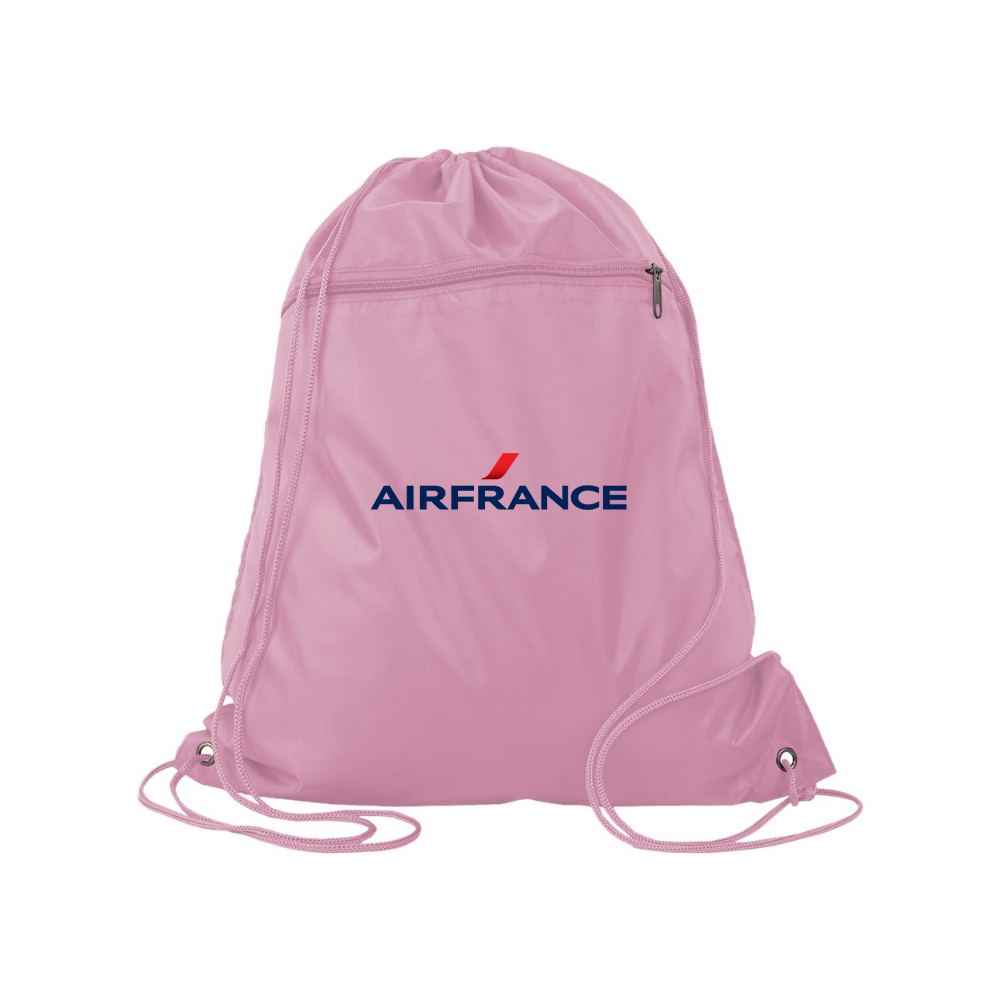Air France Logo Q-Tees - Polyester Cinchpack
