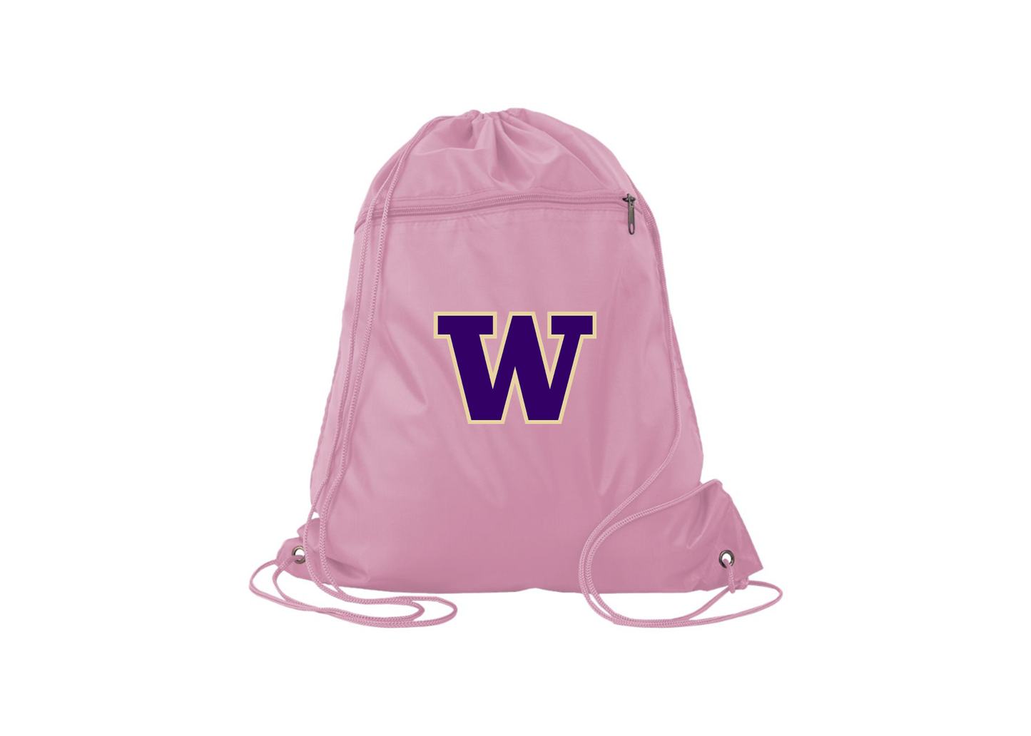 Washington Huskies Q-Tees - Polyester Cinchpack