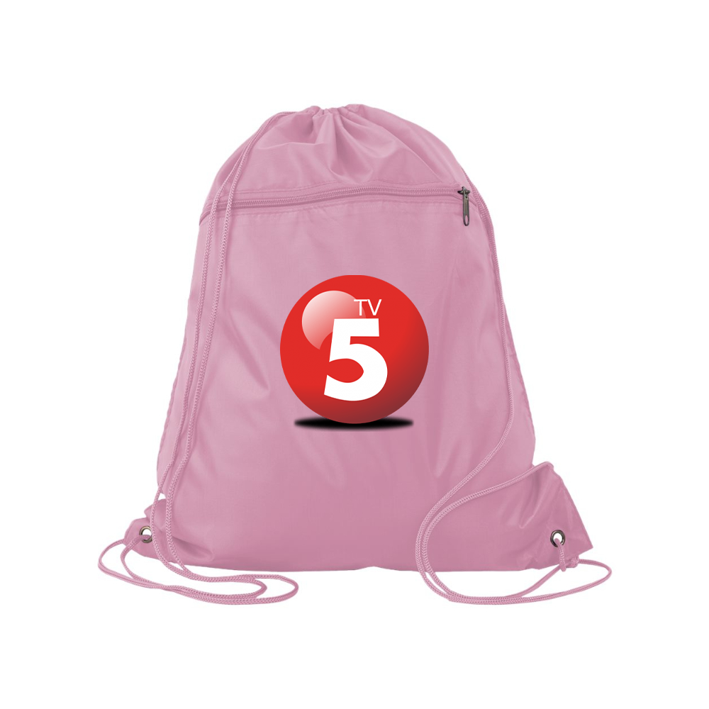 ABC TV5 Logo Q-Tees - Polyester Cinchpack