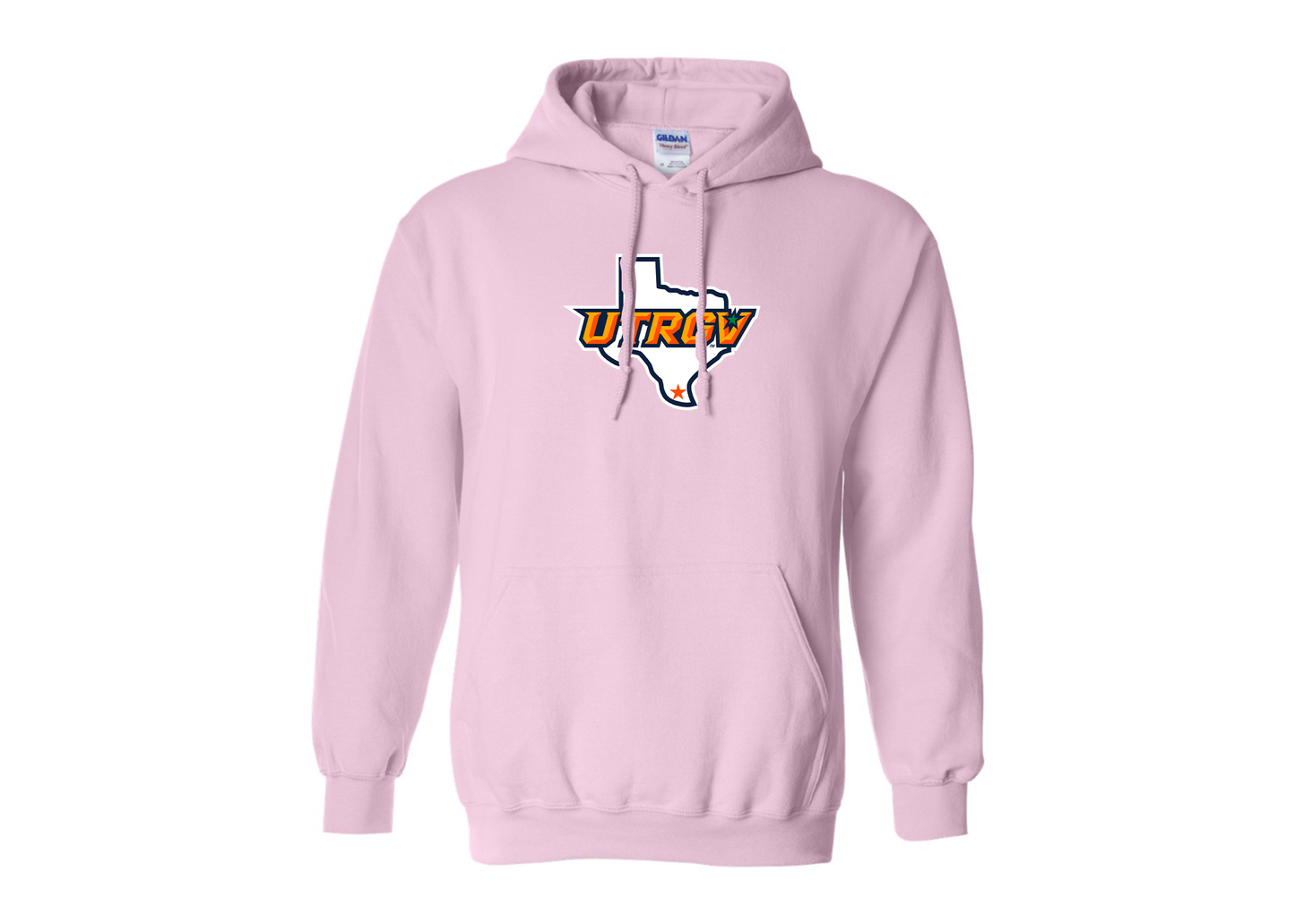 Men's UTRGV Vaqueros Gildan Heavy Blend Hooded Sweatshirt
