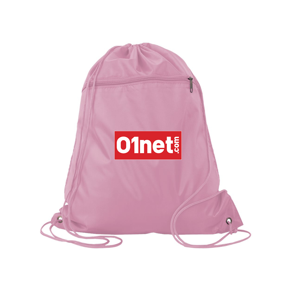 01net Logo Q-Tees - Polyester Cinchpack