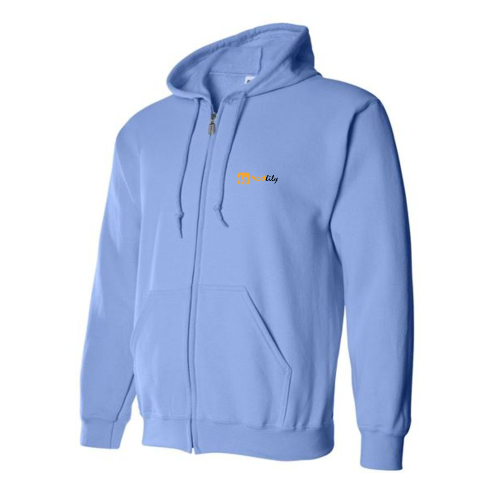Men's Modlily Logo Zipper Hoodie