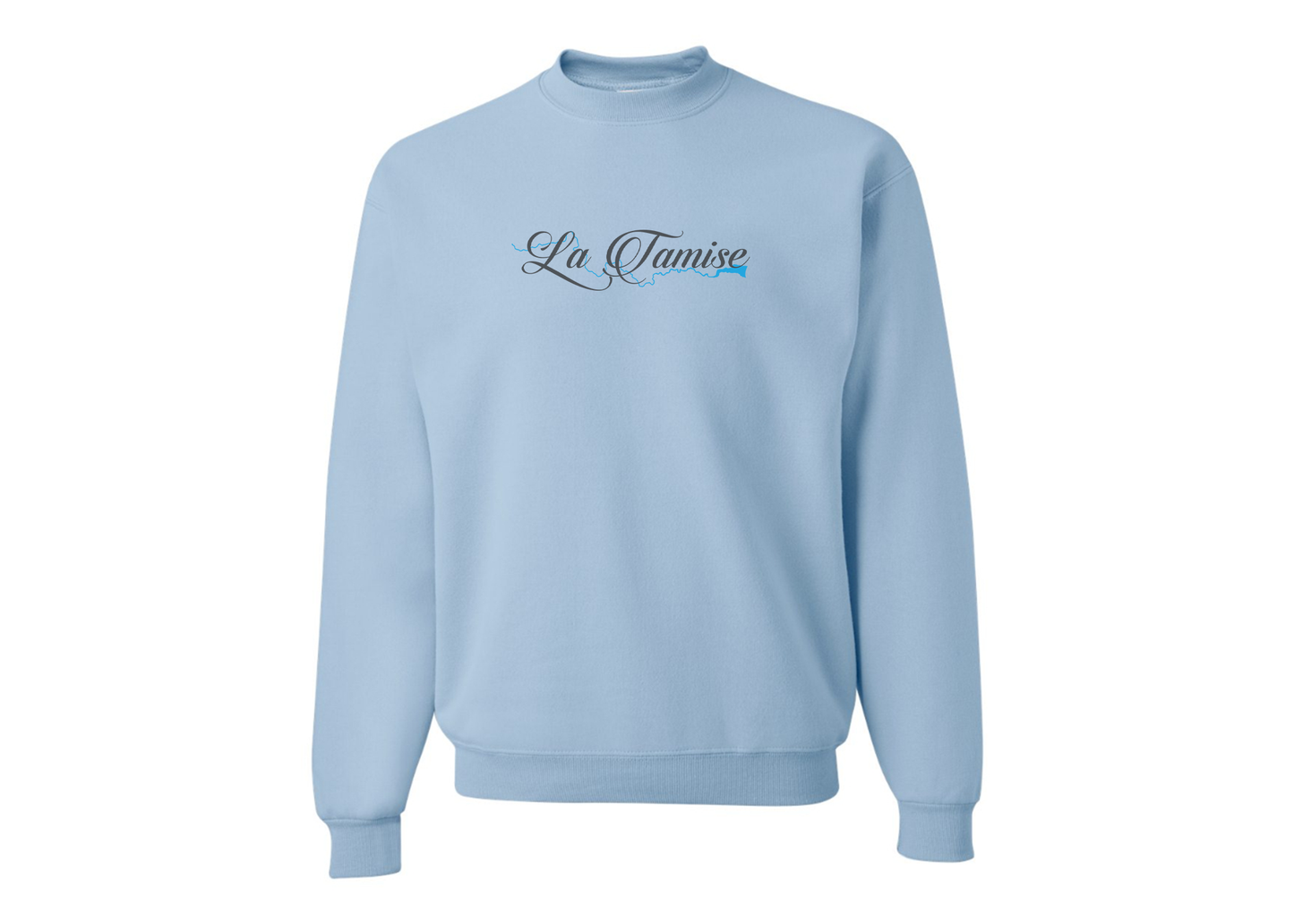 Men's La Tamise Logo  JERZEES NuBlend Crewneck Sweatshirt