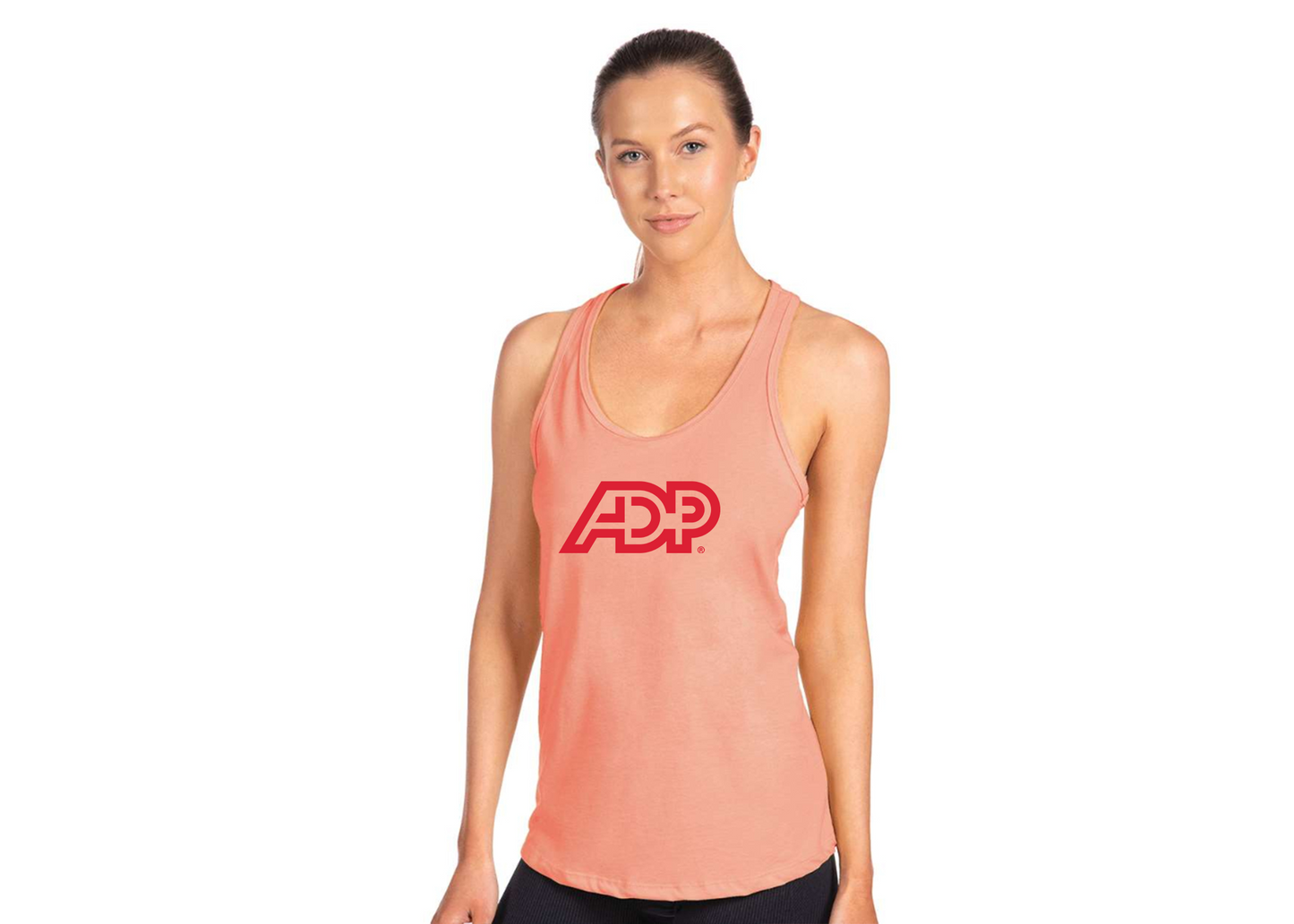 Women's ADP Logo Next Level Ideal Racerback Tank