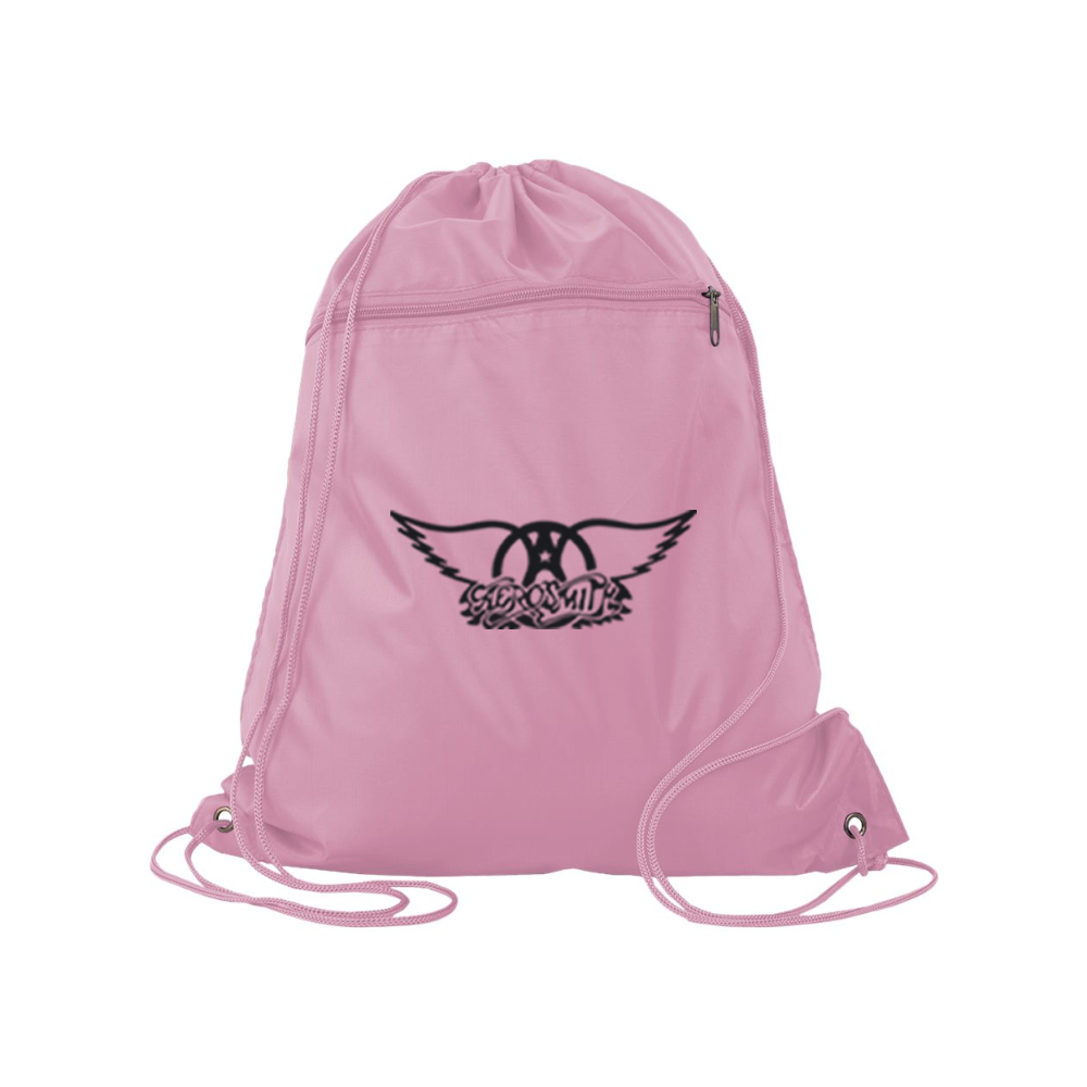 Aerosmith Logo Q-Tees - Polyester Cinchpack