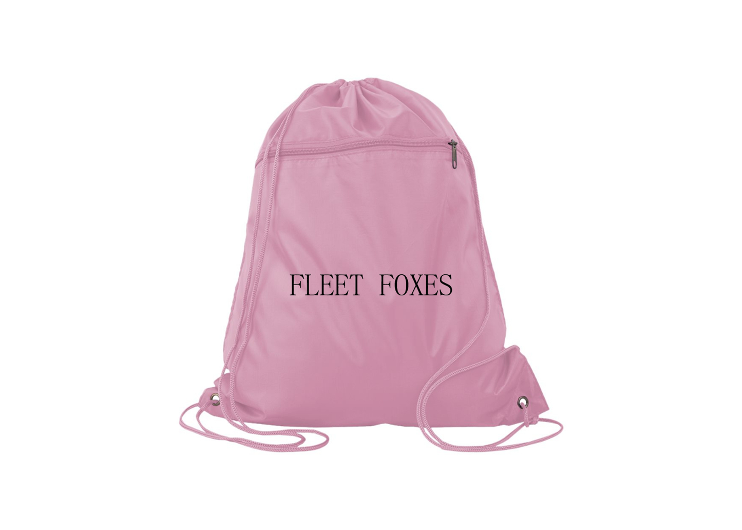 Fleet Foxes Logo Q-Tees - Polyester Cinchpack