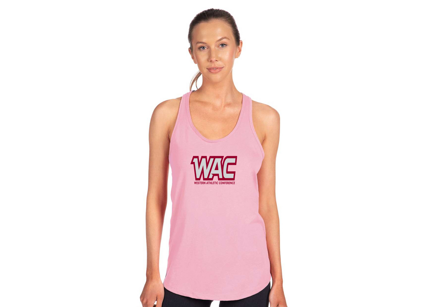 Women's Western Athletic Conference Next Level Ideal Racerback Tank