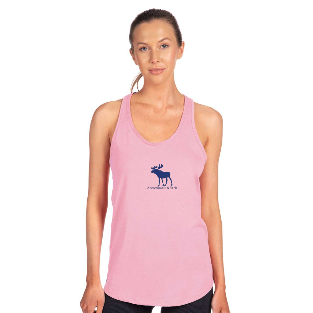 Women's Abercrombie & Fitch Moose Logo Next Level Ideal Racerback Tank