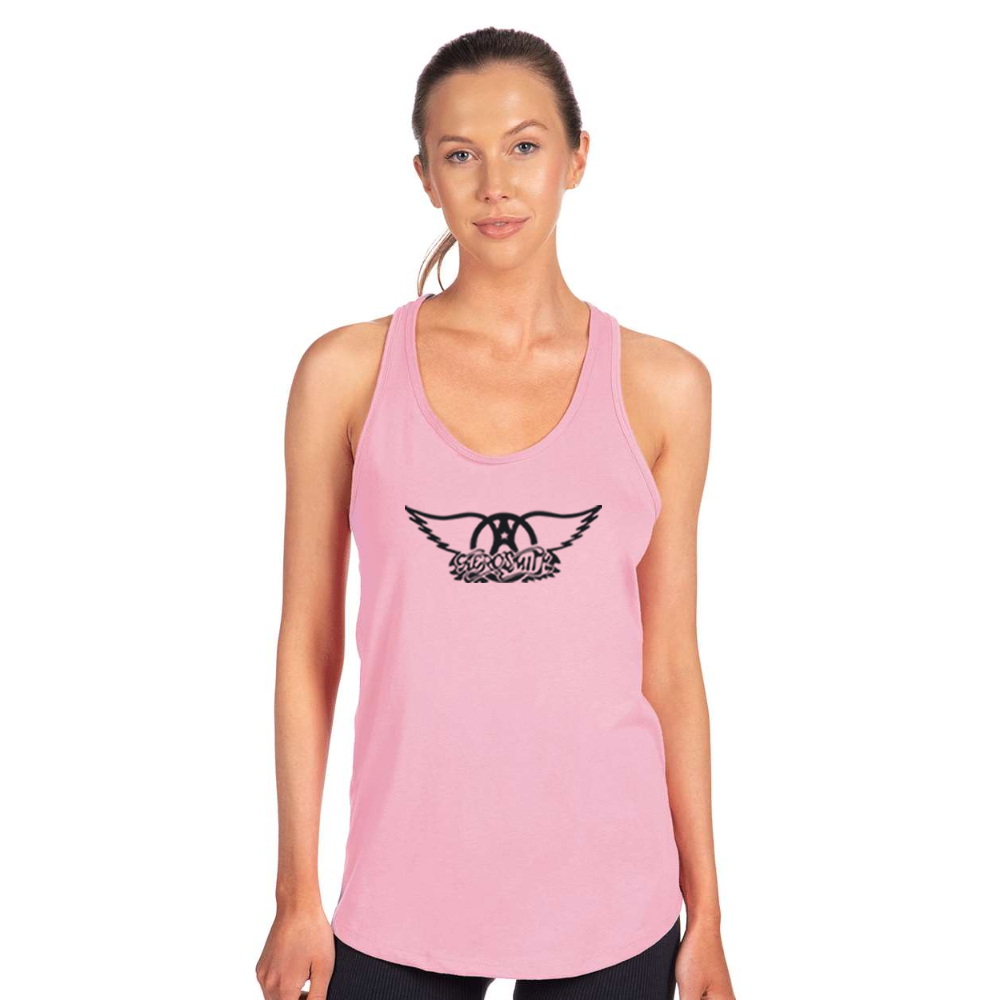 Women's Aerosmith Logo Next Level Ideal Racerback Tank