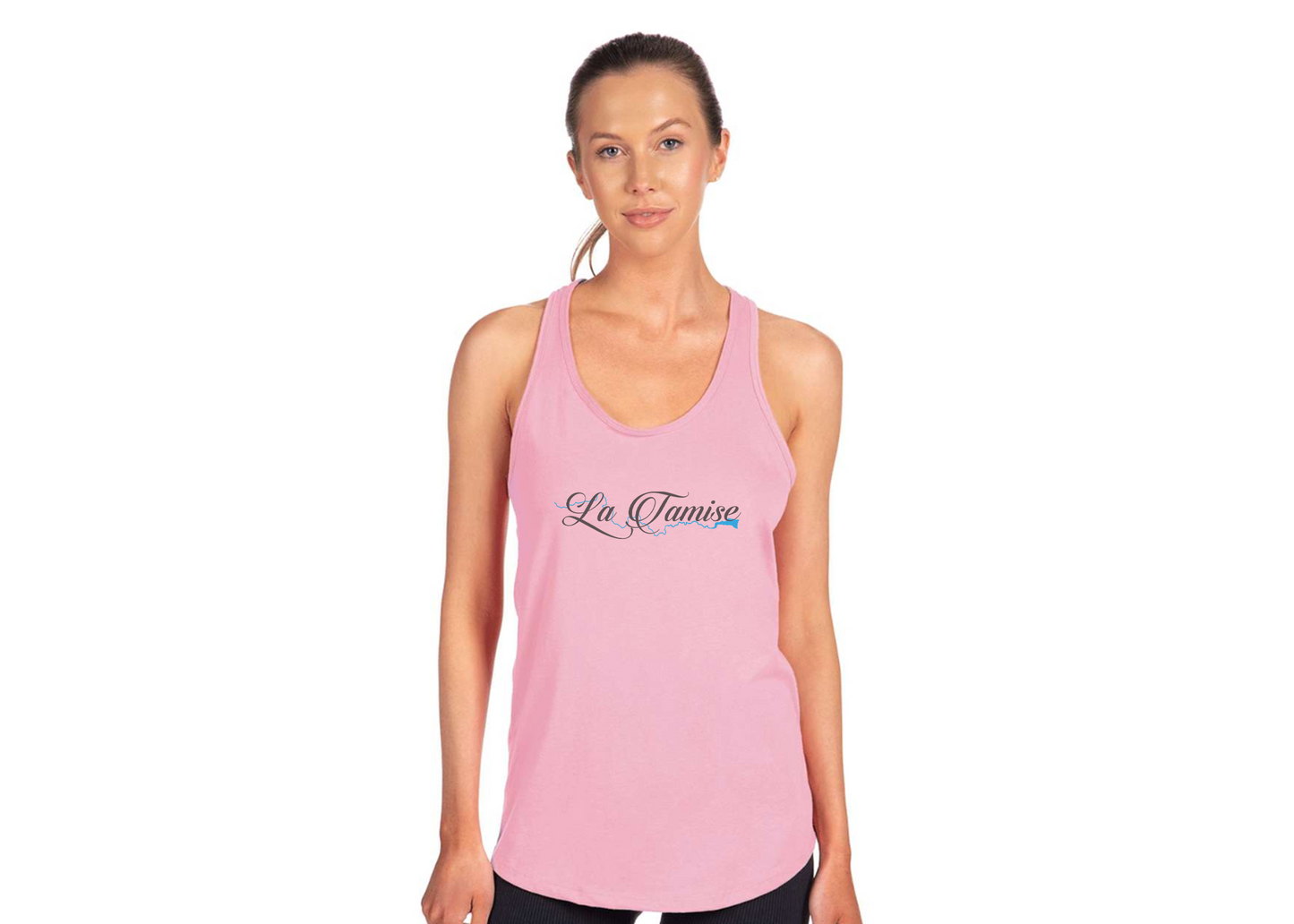 Women's La Tamise Logo Next Level Ideal Racerback Tank