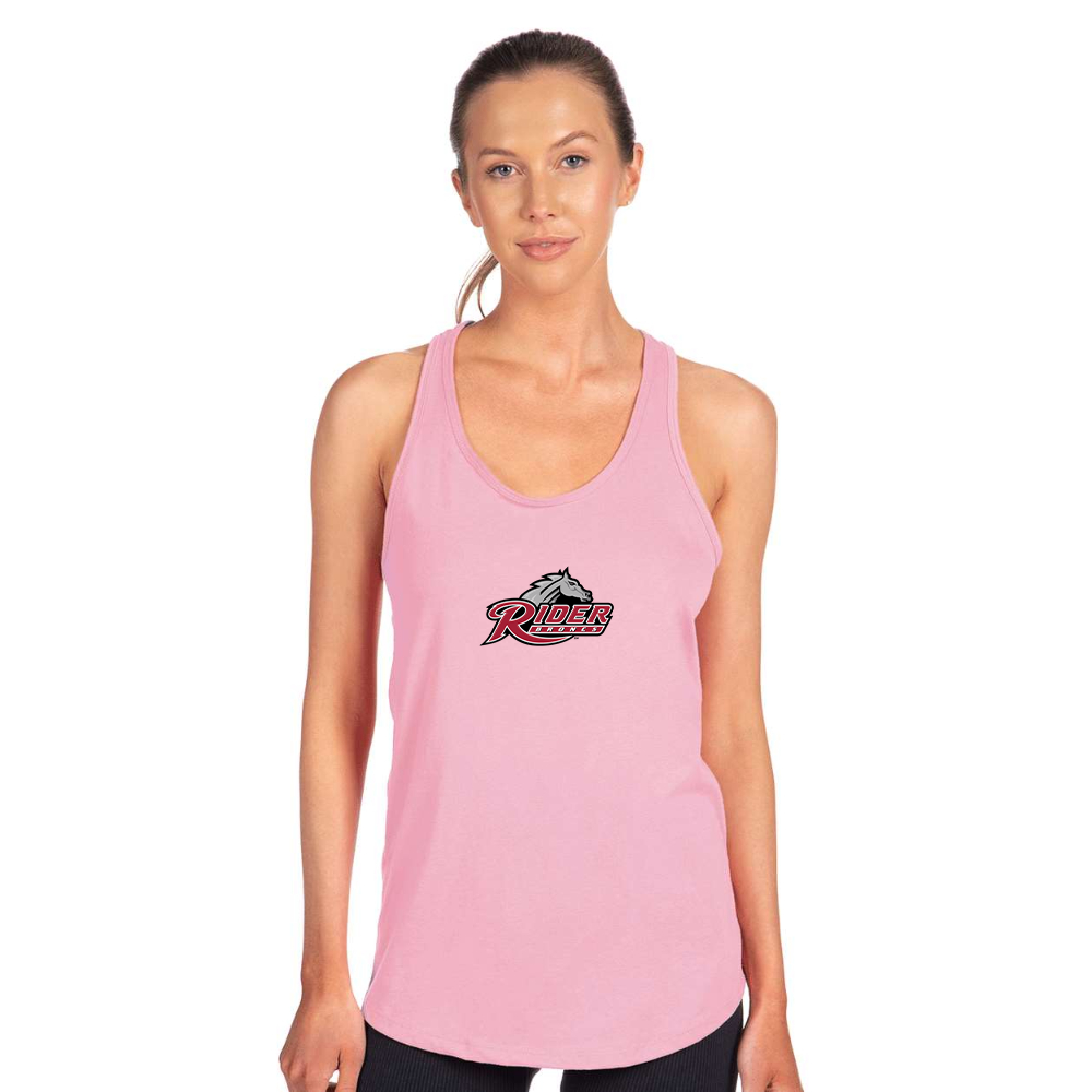 Women's Rider Broncs Logo Next Level Ideal Racerback Tank
