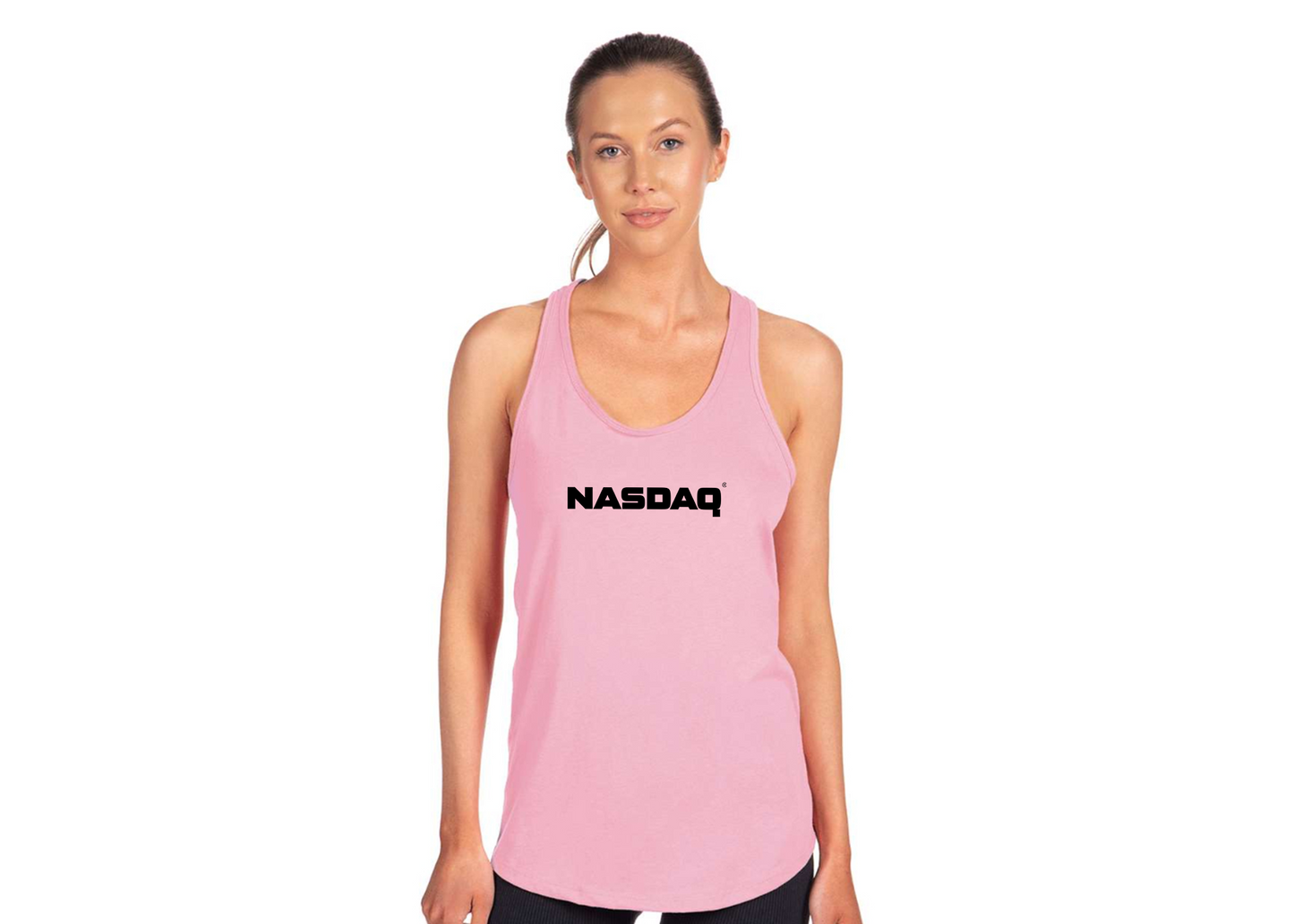 Women's Nasdaq Logo Next Level Ideal Racerback Tank