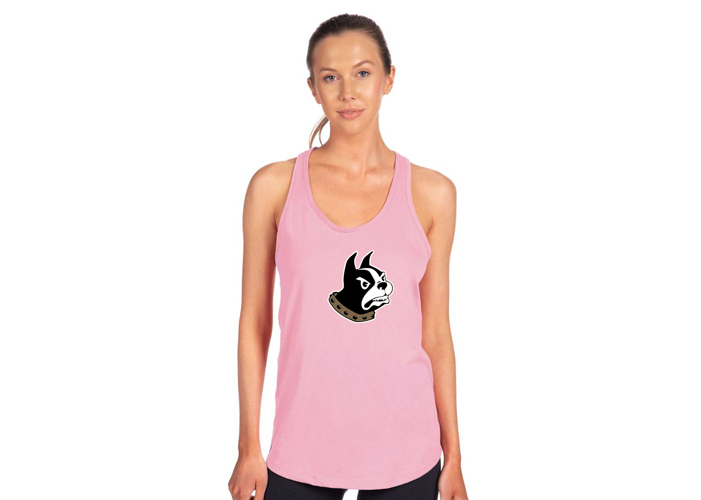 Women's Wofford Terriers Next Level Ideal Racerback Tank