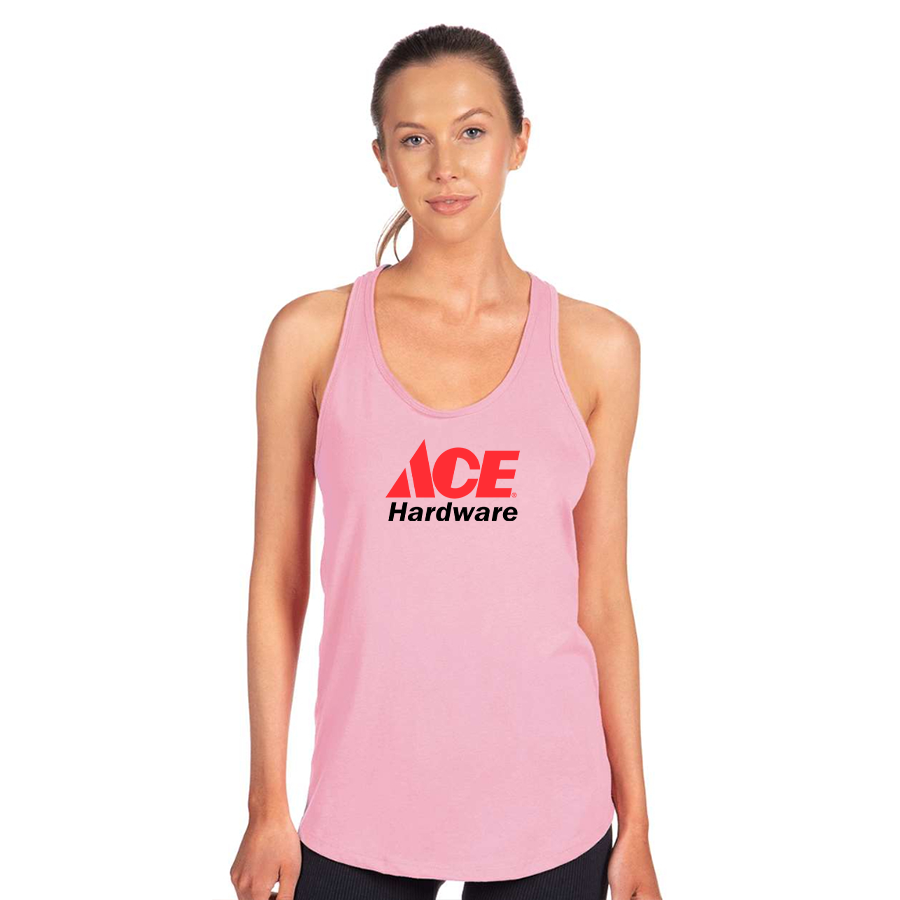Women's ACE Hardware Logo Next Level Ideal Racerback Tank