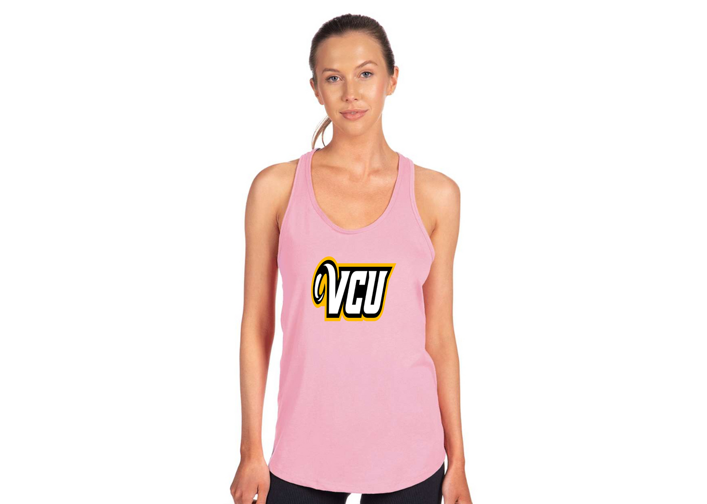 Women's Virginia Commonwealth Rams Next Level Ideal Racerback Tank