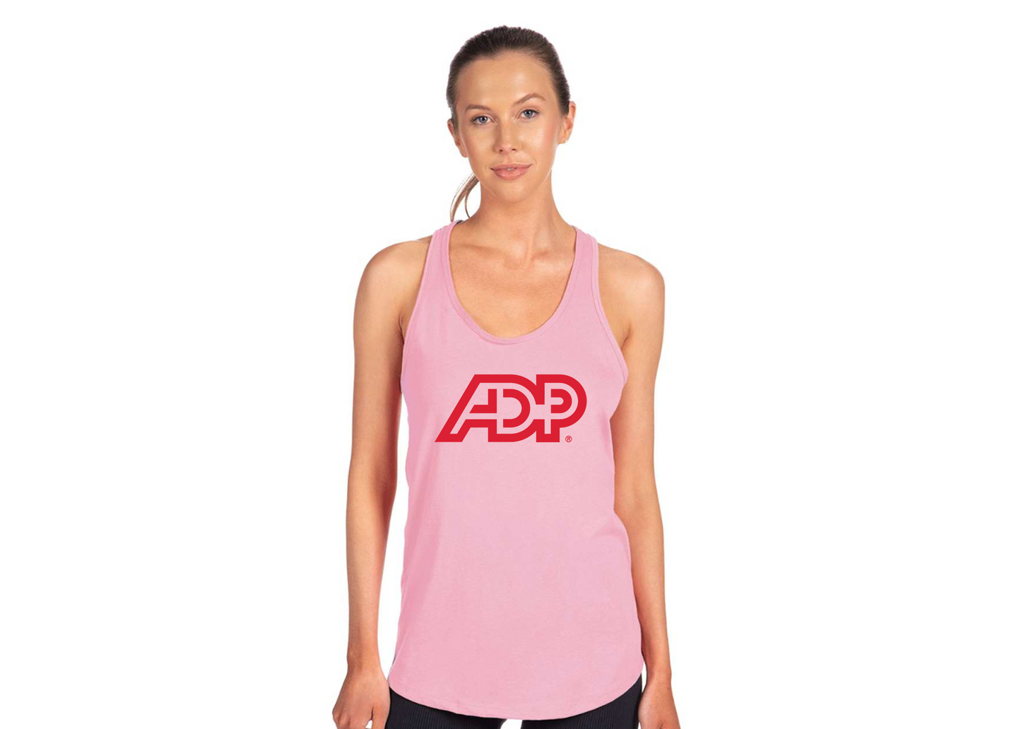 Women's ADP Logo Next Level Ideal Racerback Tank