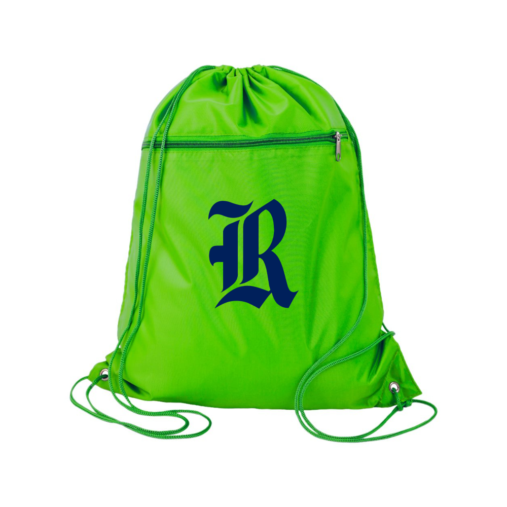 Rice Owls Logo Q-Tees - Polyester Cinchpack