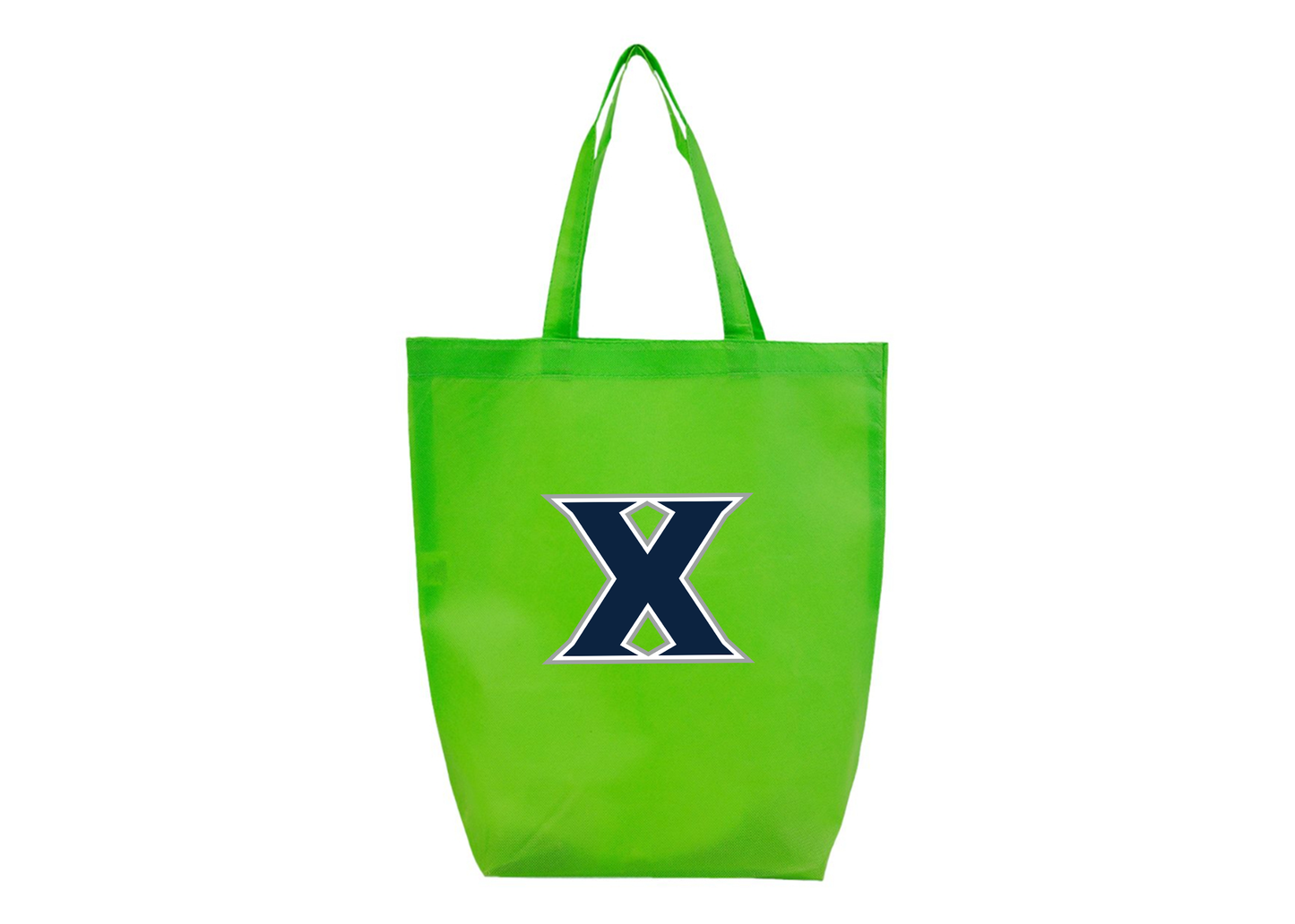 Xavier Musketeers Q-Tees Non-Woven Gusset Bottom Tote