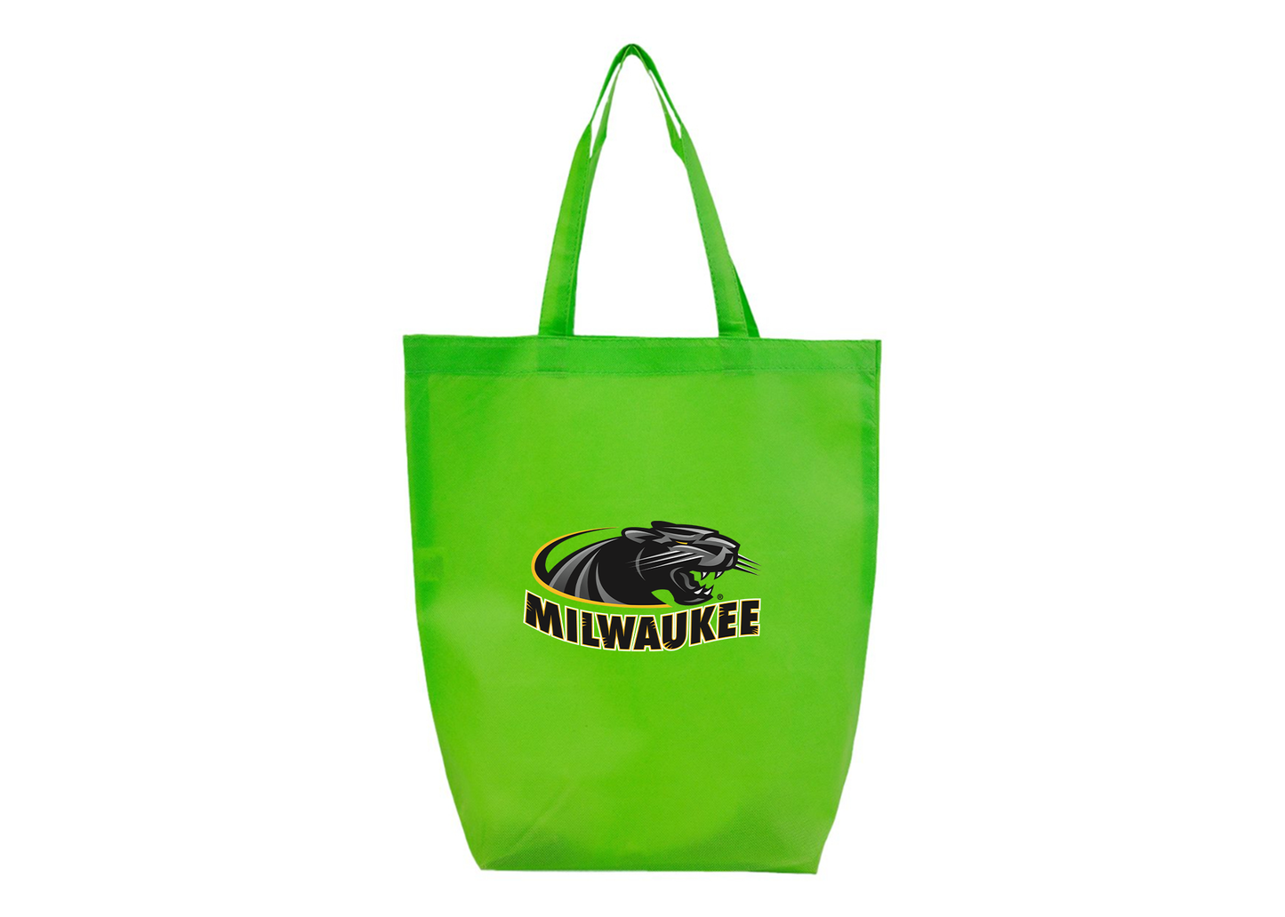 Wisconsin Milwaukee Panthers Q-Tees Non-Woven Gusset Bottom Tote