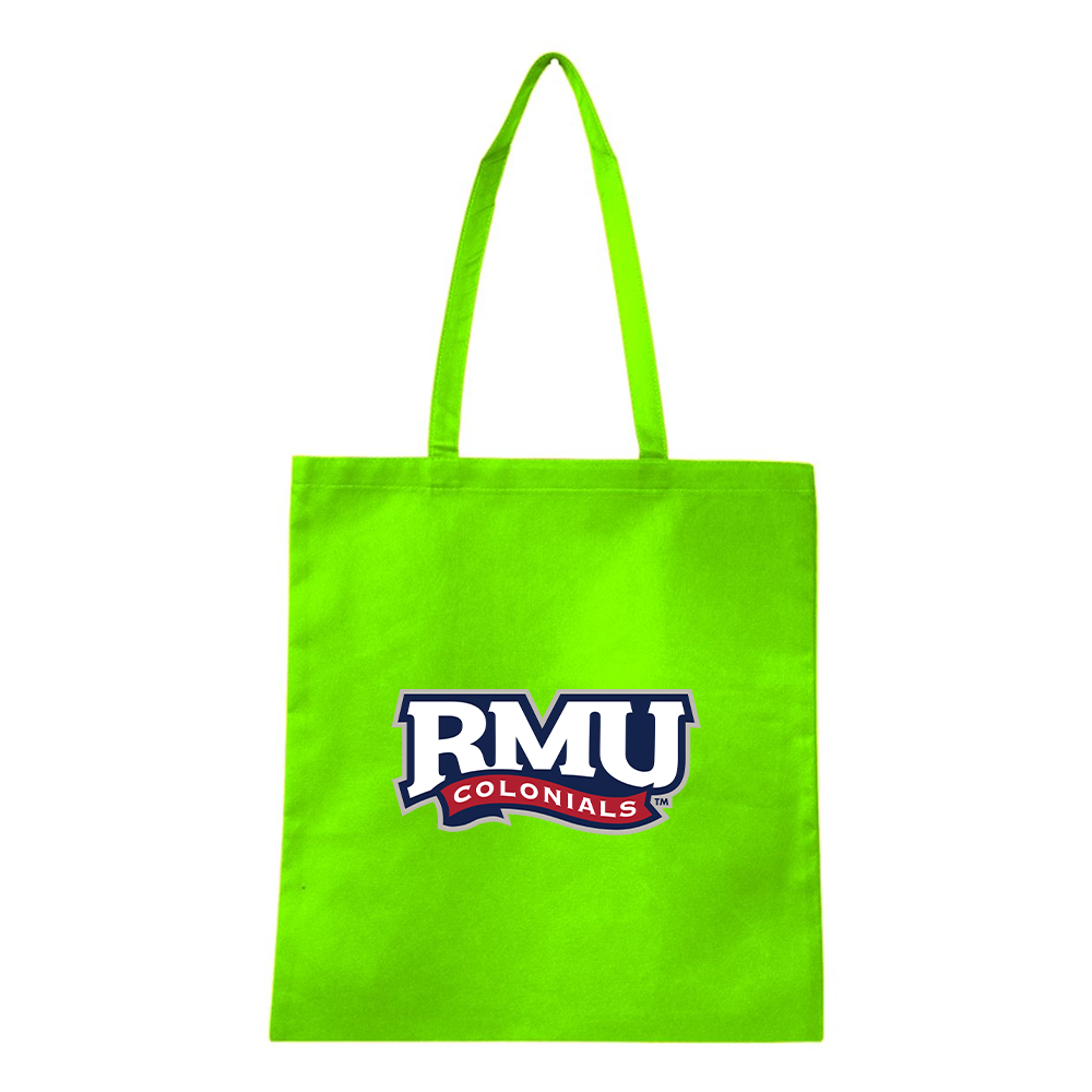 Robert Morris Colonials Logo Q-Tees Non-Woven  Tote