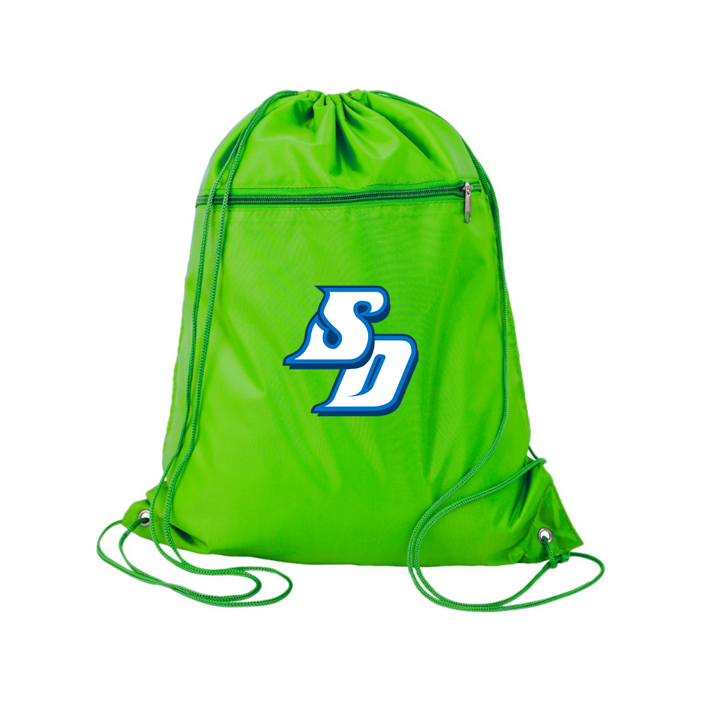 San Diego Toreros Logo Q-Tees - Polyester Cinchpack
