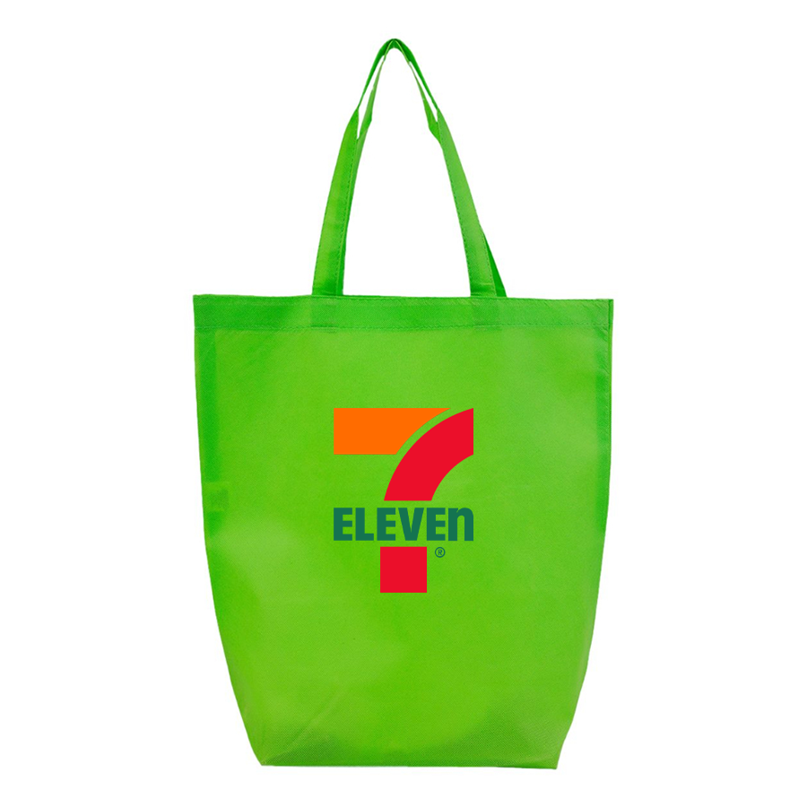 7 Eleven Logo Q-Tees Non-Woven Gusset Bottom Tote