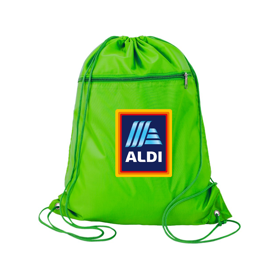Aldi Logo Q-Tees - Polyester Cinchpack
