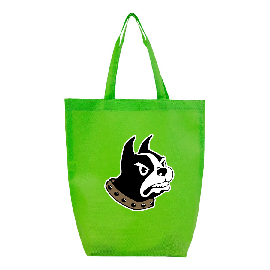 Wofford Terriers Q-Tees Non-Woven Gusset Bottom Tote
