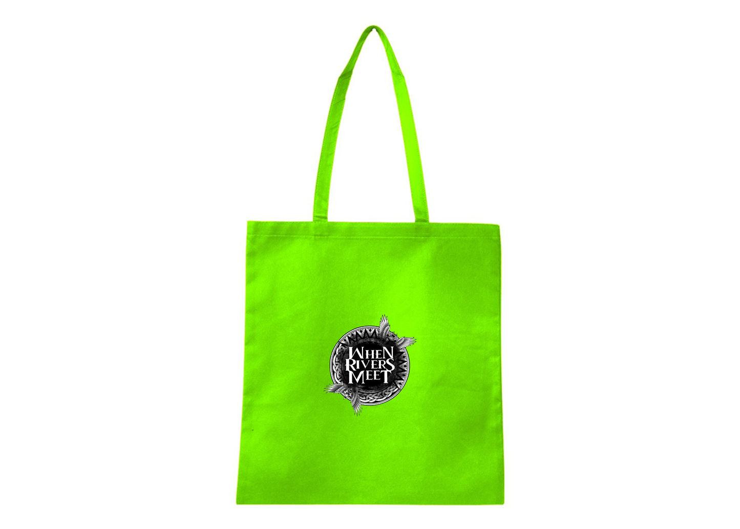 When Rivers Meet Q-Tees Non-Woven  Tote