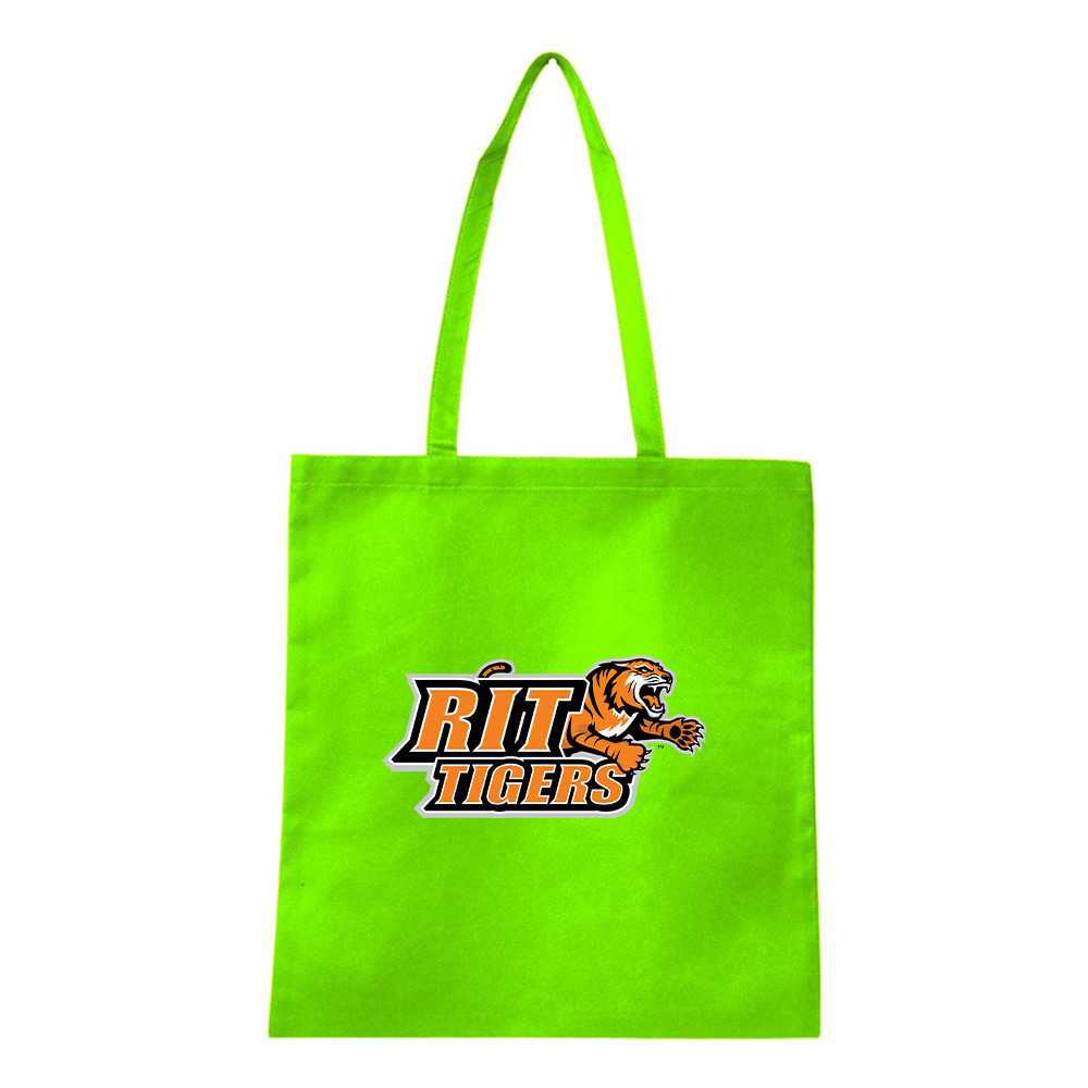 RIT Tigers Logo Q-Tees Non-Woven  Tote