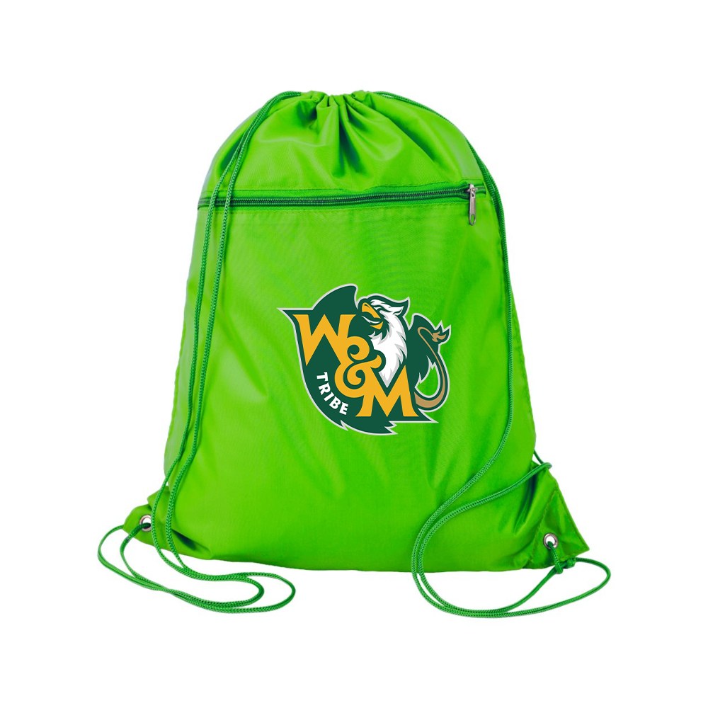 William and Mary Tribe Q-Tees - Polyester Cinchpack