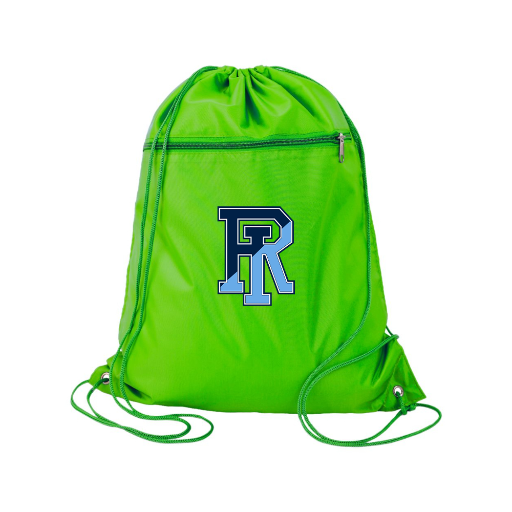 Rhode Island Rams Logo Q-Tees - Polyester Cinchpack