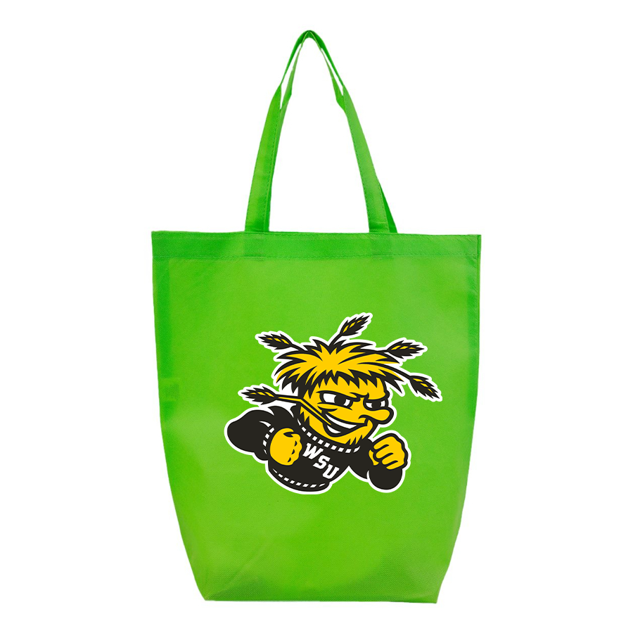 Wichita State Shockers Q-Tees Non-Woven Gusset Bottom Tote