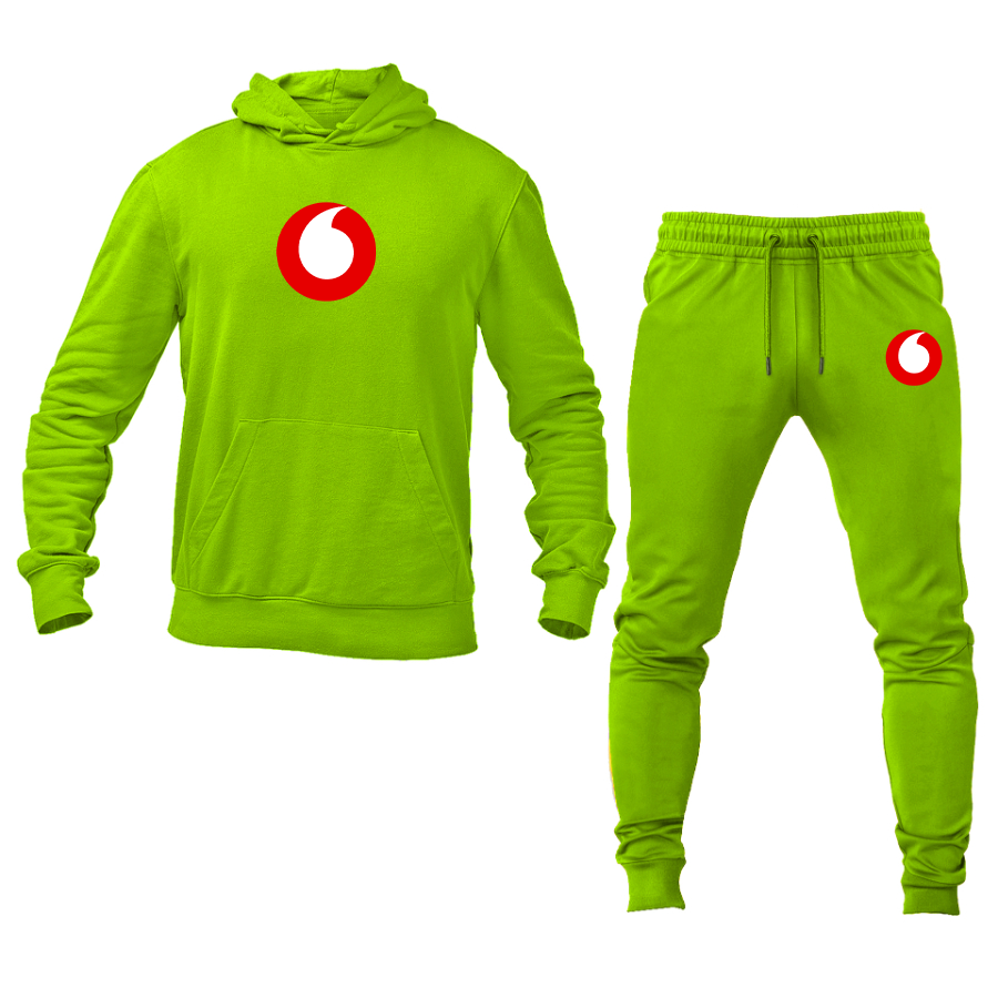 Men's Vodafone Logo Hoodie Joggers Set