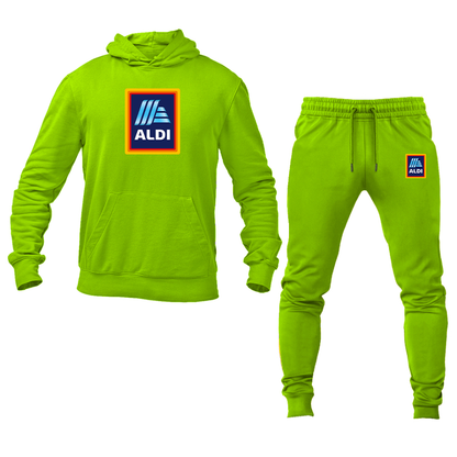 Men's Aldi Logo Hoodie Joggers Set