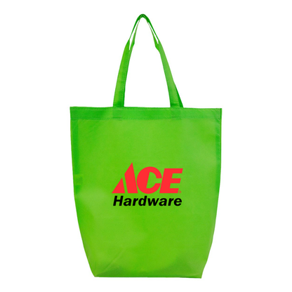 ACE Hardware Logo Q-Tees Non-Woven Gusset Bottom Tote