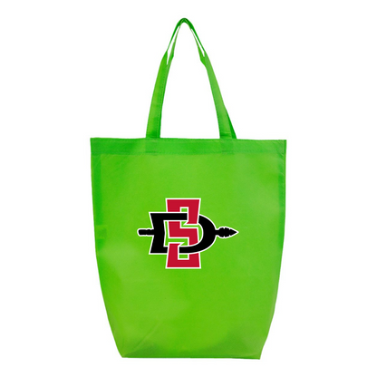San Diego State Aztecs Logo Q-Tees Non-Woven Gusset Bottom Tote