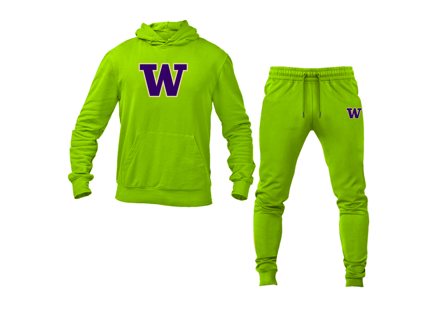 Men's Washington Huskies Hoodie Joggers Set