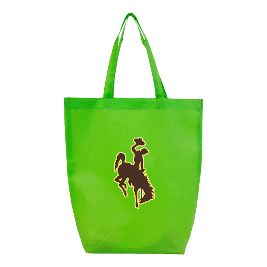 Wyoming Cowboys Q-Tees Non-Woven Gusset Bottom Tote