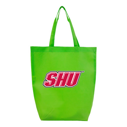 Sacred Heart Pioneers Logo Q-Tees Non-Woven Gusset Bottom Tote