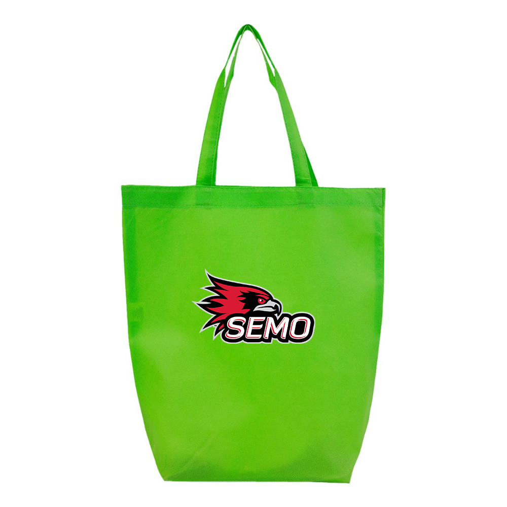 SEMO Redhawks Logo Q-Tees Non-Woven Gusset Bottom Tote